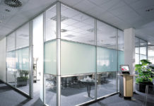 Типы офисных перегородок
