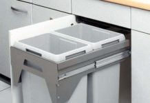 Виды мусорных ведер для кухни, параметры их выбора