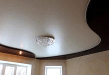 Как выбрать натяжной потолок для зала?