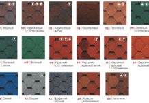 Выбор гибкой черепицы