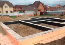 Этапы строительства фундамента