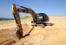 Доставка сыпучего материала на стройплощадку