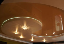 Двухуровневые натяжные потолки: достоинства