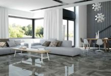 Керамическая плитка в современной квартире