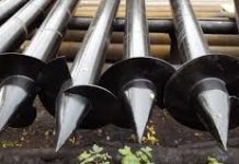 Винтовые сваи в строительстве