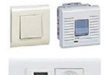 Виды и перечень электроустановочных изделий