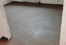 Полусухая стяжка пола: технология укладки