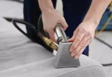 Как происходит химчистка мягкой мебели?