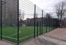 Типовой порядок установки ограждений для спортивных площадок