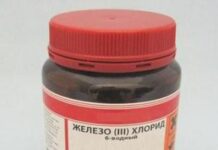 Железо iii хлорид 6 водный