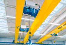 Двухбалочный опорный кран и область его применения