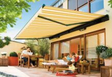 Маркизы для террасы: выбор конструкции