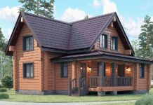 Типовые проекты домов из профилированного бруса