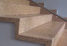 Облицовка лестницы керамогранитом