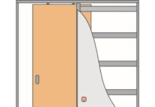 Процесс установки раздвижных межкомнатных дверей