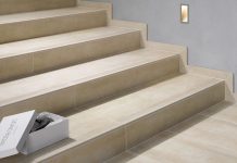 Техника отделки ступеней из керамогранита