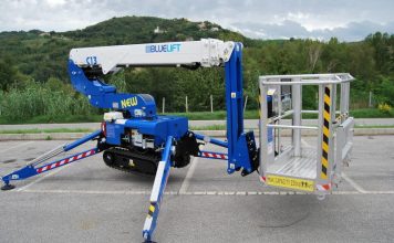 Как устроен телескопический самоходный подъемник?