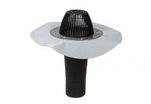 Как выглядит воронка для плоской кровли?