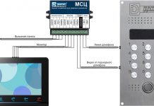 Как подключить подъездный домофон
