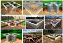 Разновидности фундамента для частного дома