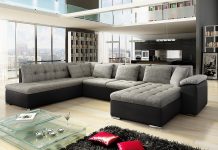 Выбор дивана для большого помещения