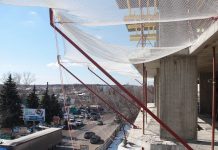 Защитно-улавливающая сетка