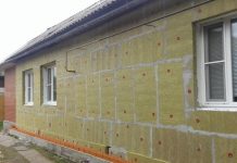 Утепление фасада частного дома