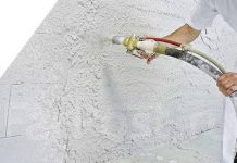 Особенности механизированной штукатурки стен