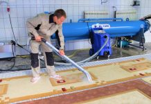 Какое оборудование требуется для чистки ковров