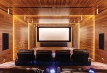 Акустическая обработка домашнего кинотеатра