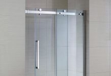 Стеклянные двери для душа раздвижные
