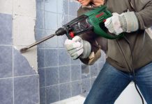 Особенности демонтажа плитки 120х60