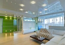 Виды и плюсы натяжных потолков