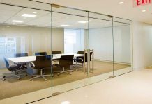 Виды стеклянных перегородок для офиса