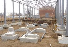 Промышленный фундамент