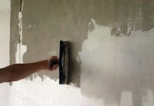 Шпаклевка стен: особенности