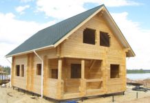 Этапы строительства дома из бруса