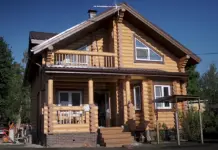 Двухэтажный дом из сруба: идеальное сочетание стиля и функциональности