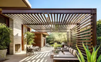 Советы по эксплуатации перголы в холодное время года