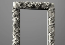 Резные 3D рамки: Искусство, которое оживляет пространство